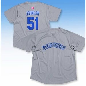 Randy Johnson '80s Jersey 2026 Seattle Mariners SGA 5/1/26 Adult Size M NEW Gray